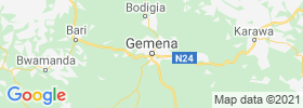 Gemena map